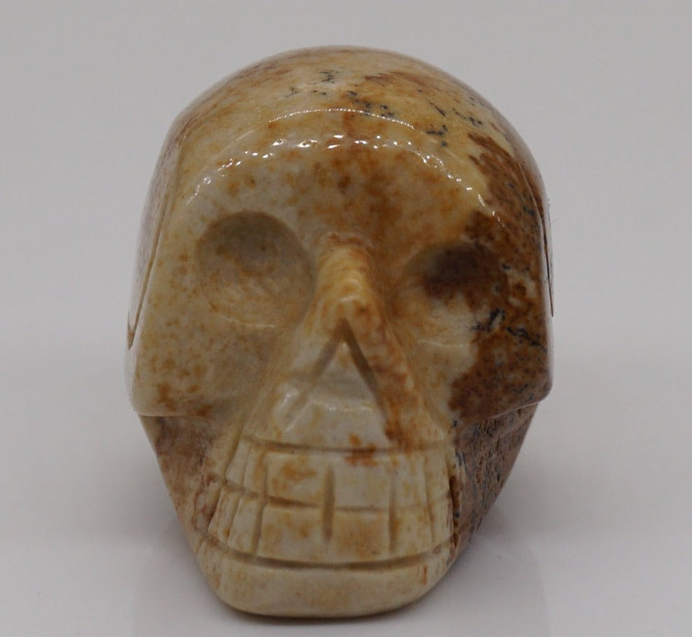 Naturlig Hodeskalle Krystallstein