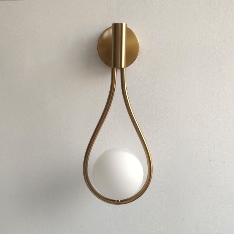 Nordic Creative Metal Vegglampe