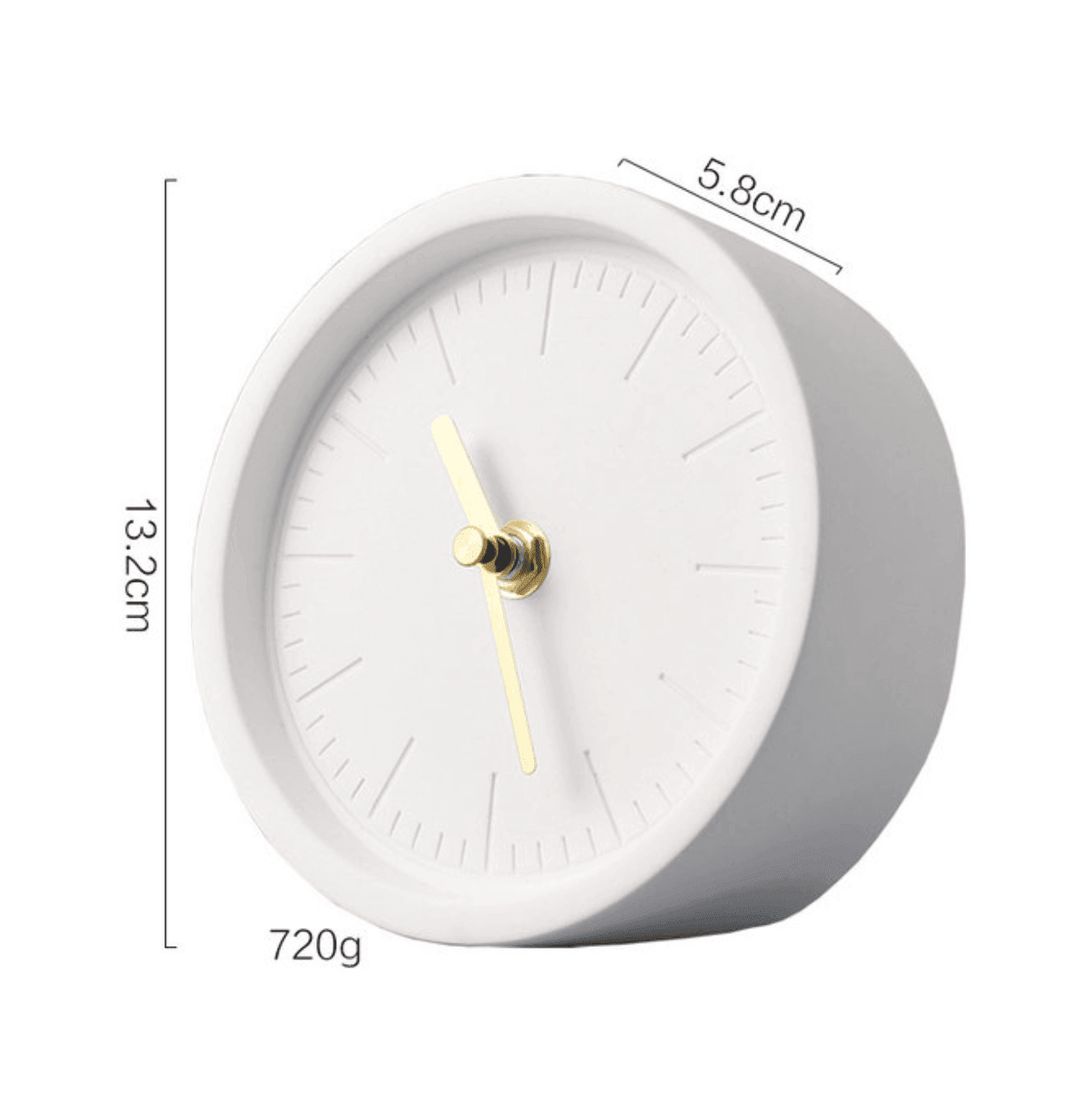 Nordisk Sement Klokke Moderne Design 0