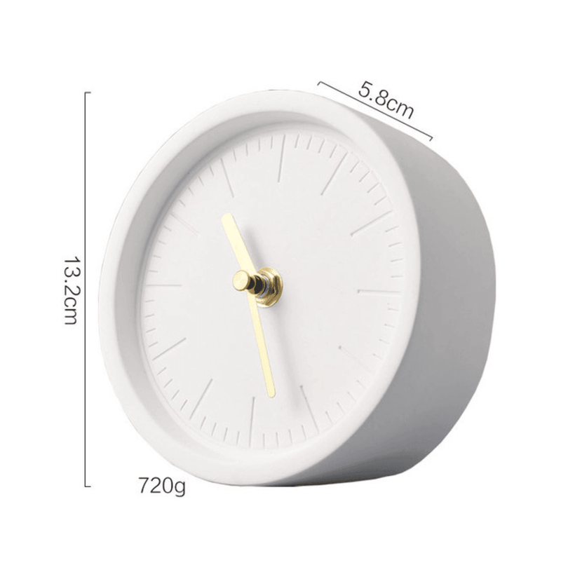 Nordisk Sement Klokke Moderne Design 0