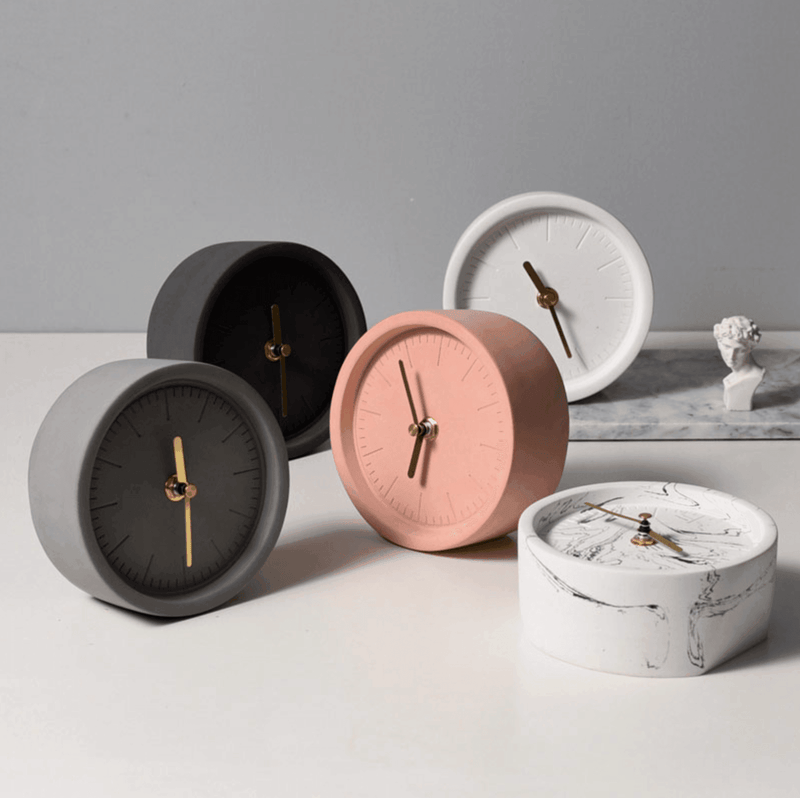 Nordisk Sement Klokke Moderne Design 1