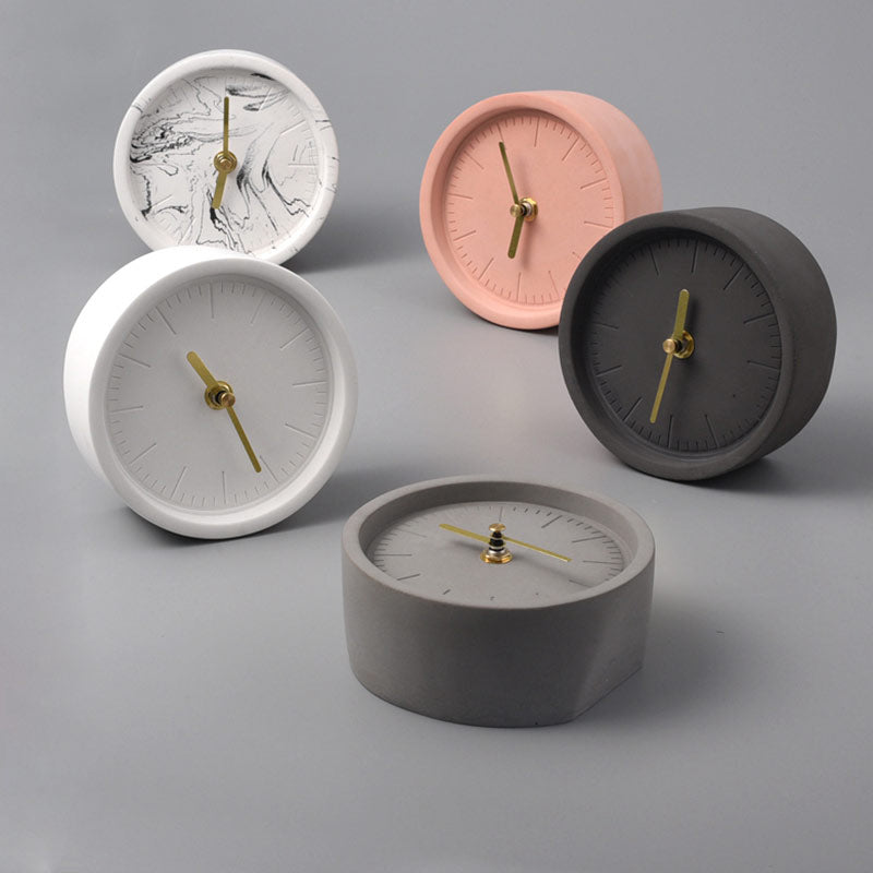 Nordisk Sement Klokke Moderne Design 3