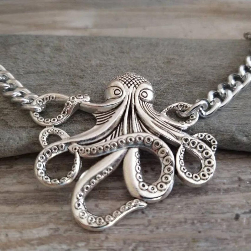 Octopus Choker Halskjede