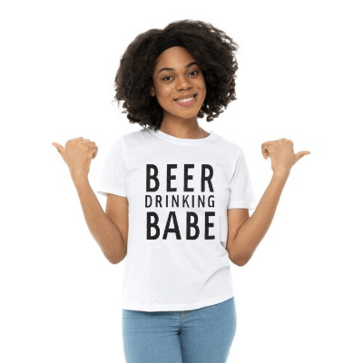 Øldrikking Babe Tee