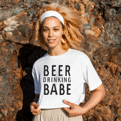 Øldrikking Babe Tee