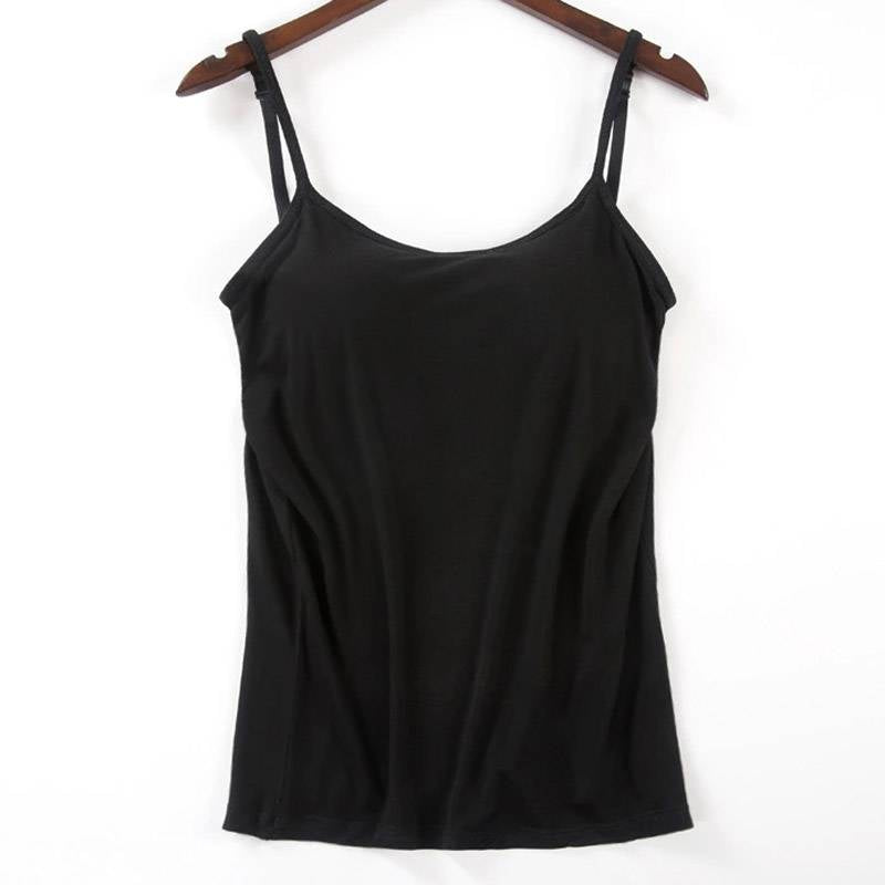 Polstret Cami Tank-Topp For Kvinner