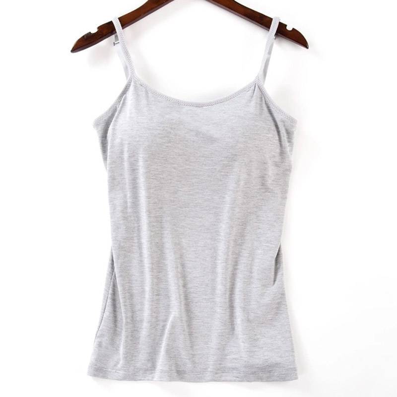 Polstret Cami Tank-Topp For Kvinner