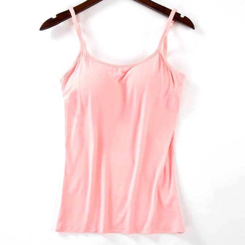 Polstret Cami Tank-Topp For Kvinner