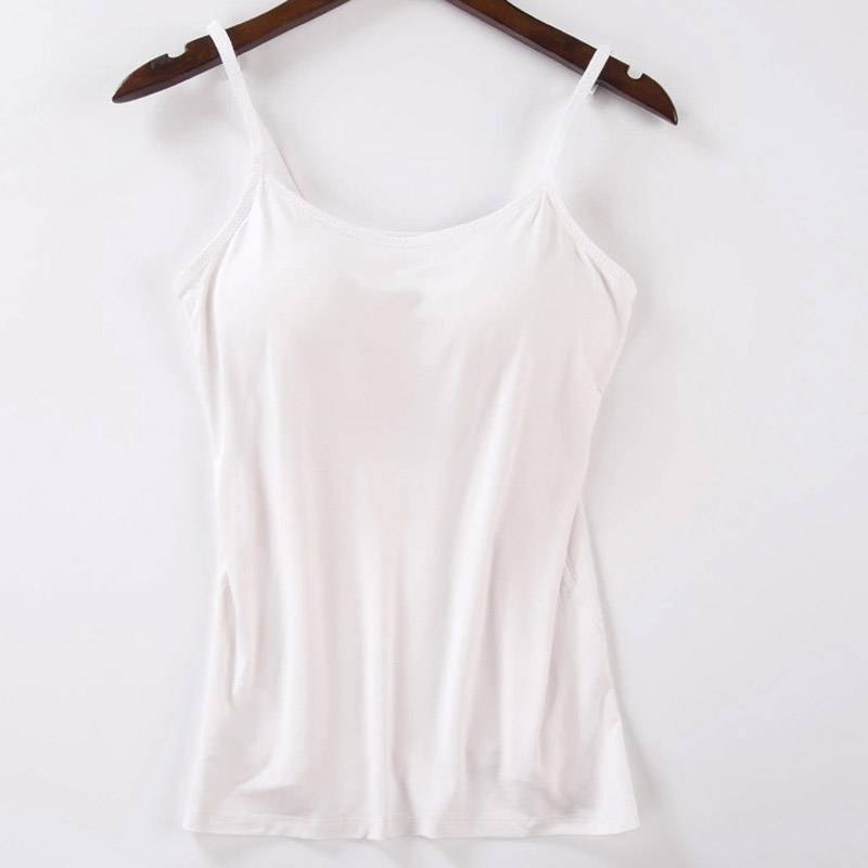 Polstret Cami Tank-Topp For Kvinner
