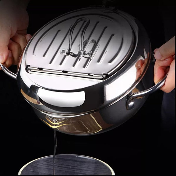 Profesjonell Fryer i Rustfritt Stål med Lokksil 5