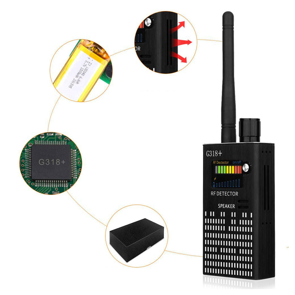 RF Signal Detektor for Spionasje - Kompakt og Effektiv 2