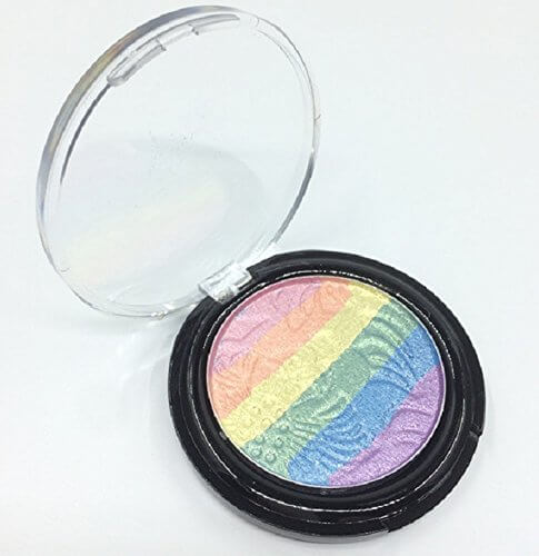 Rainbow Highlighter Contour Palette