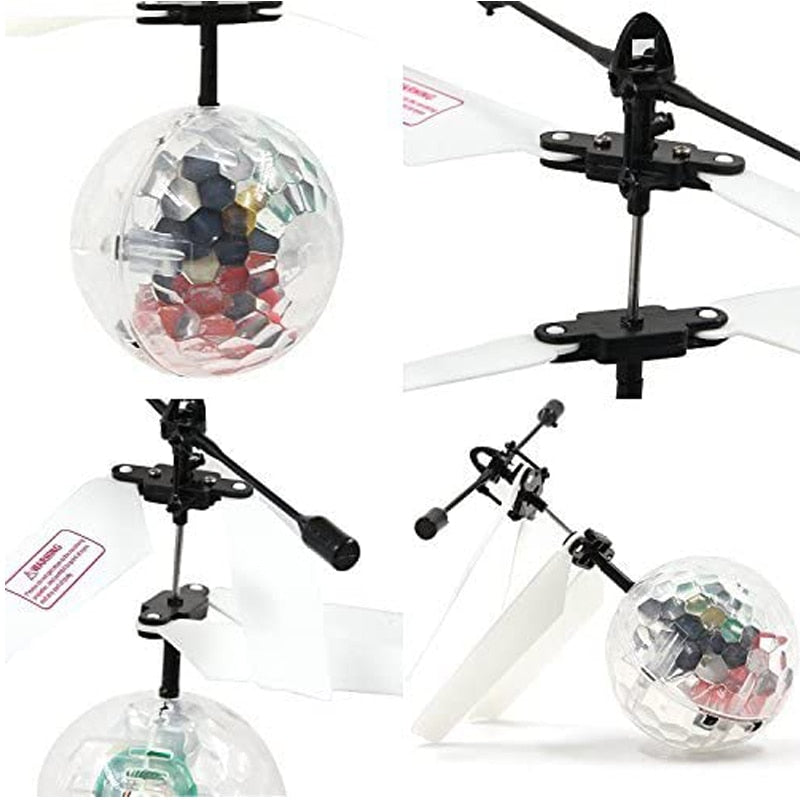 Rc Flyvende Led Ball Helikopter Drone