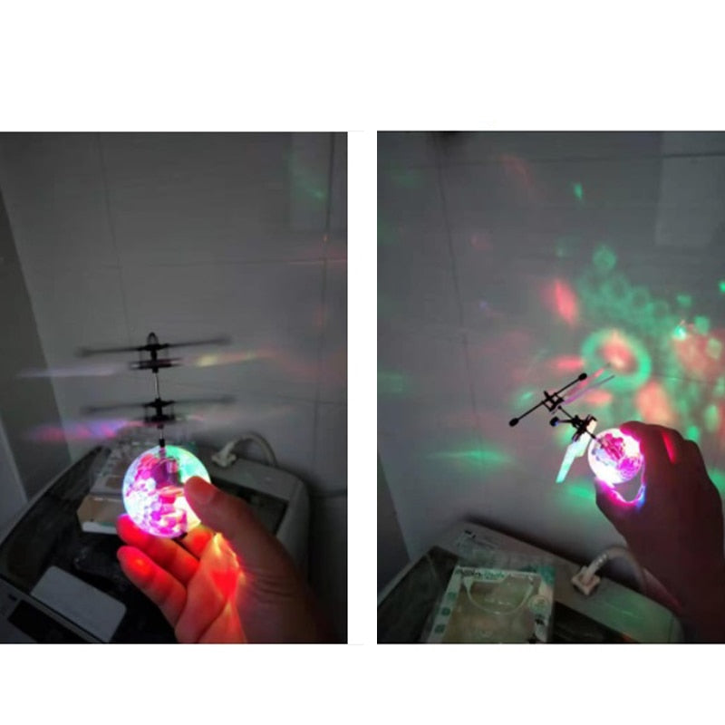 Rc Flyvende Led Ball Helikopter Drone