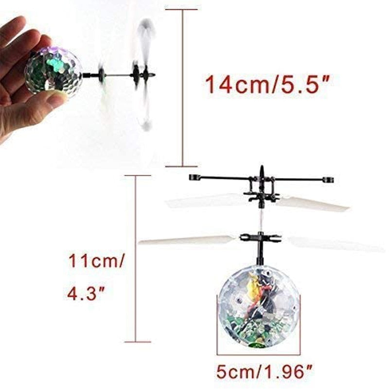 Rc Flyvende Led Ball Helikopter Drone