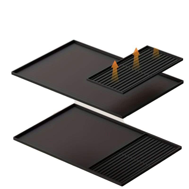 Silikon Kaffematte 2-i-1 med Hevede Kanter 6