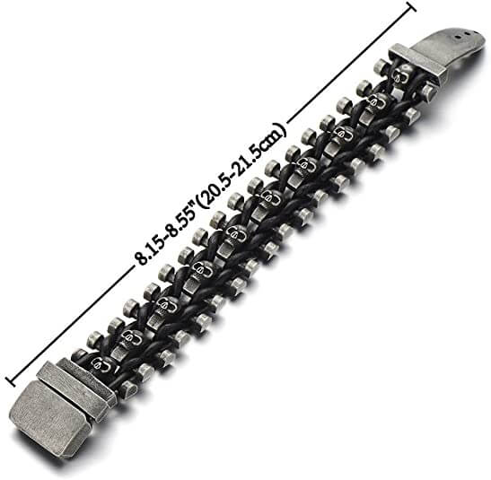 Skeleton Biker'S Armbånd