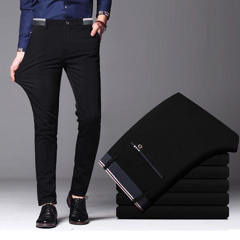 Slim Fit Stretchable formelle bukser