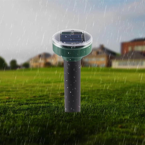 Solcelledrevet Mole Repeller