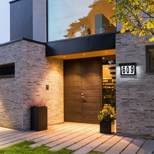 Solcelledrevne Husnummer