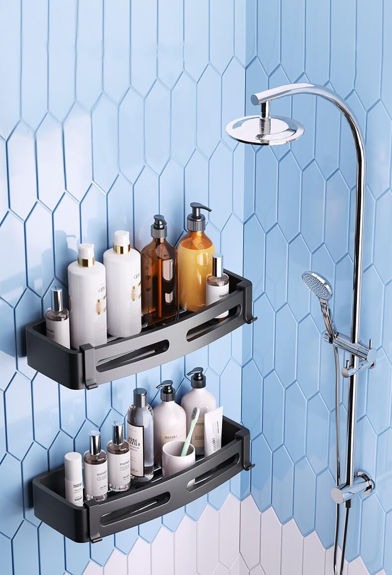 Sølv Dusjkabinettkurv