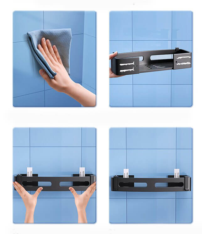 Sølv Dusjkabinettkurv