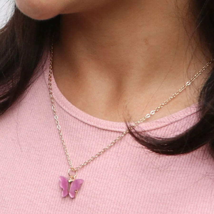 Sommerfugl Gullkjede