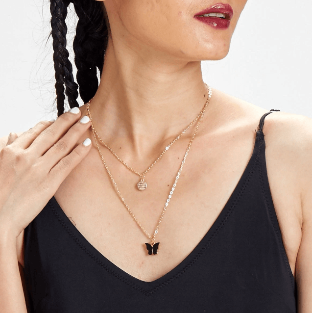 Sommerfugl Gullkjede