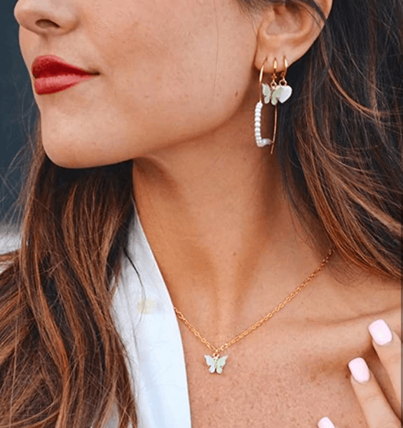 Sommerfugl Gullkjede