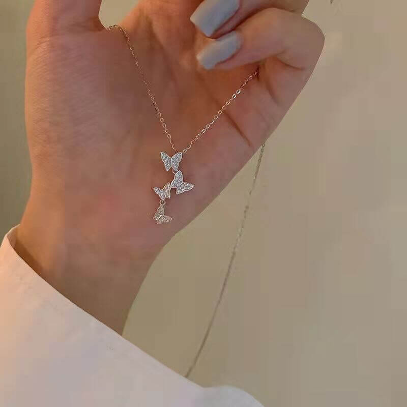 Sommerfugl Smykkesett