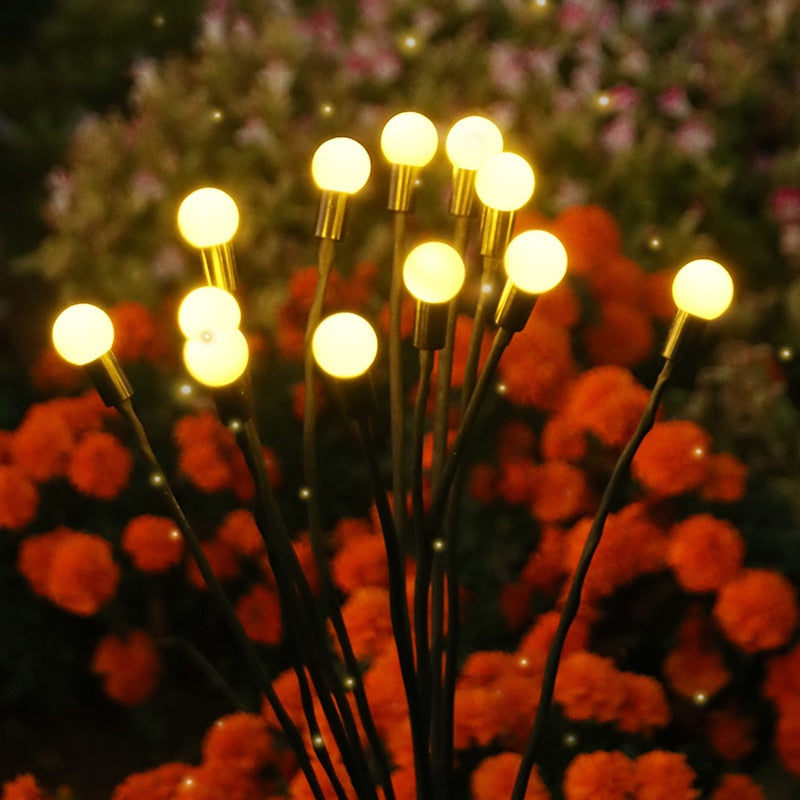 Swaying Firefly Solar Outdoor Lights