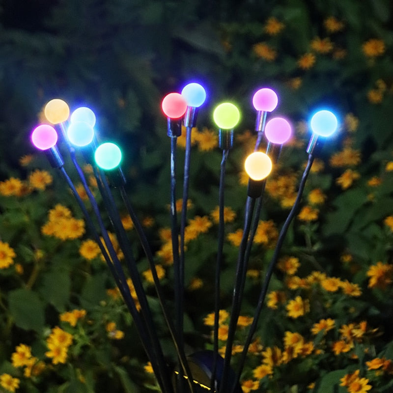 Swaying Firefly Solar Outdoor Lights