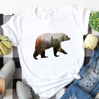 T-Skjorte For Kvinner I Bomull