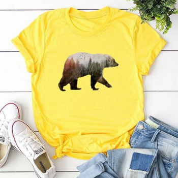 T-Skjorte For Kvinner I Bomull