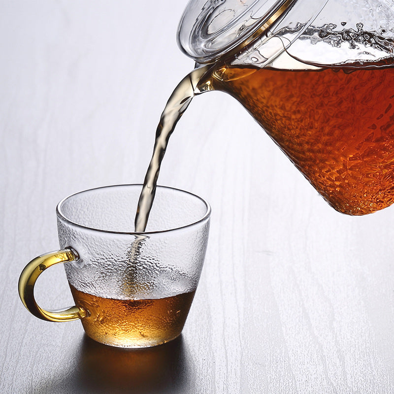 Teapot i Glass med Infuser for Teelskere - Stilfull Design for Optimal Smaksopplevelse 3