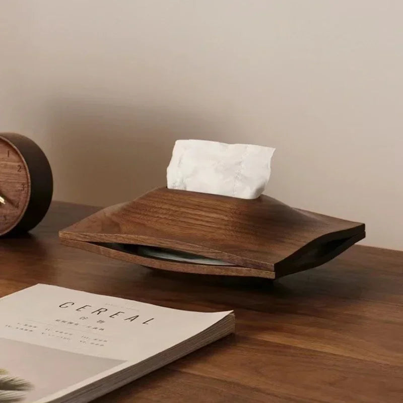 Tissueboks i Tre med Minimalistisk Design 0