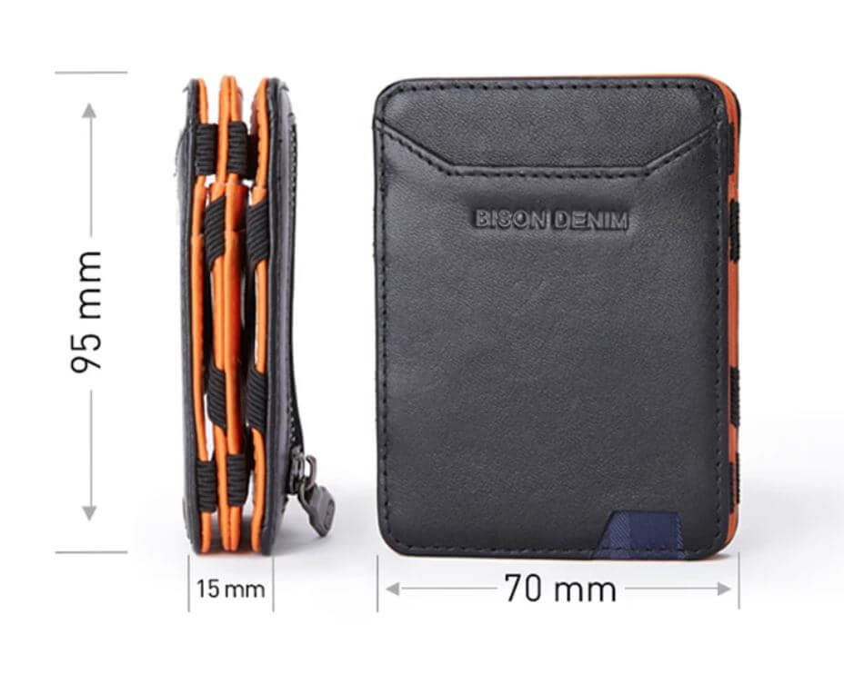 Trefoldig Rfid-Blokkeringslommebok For Menn