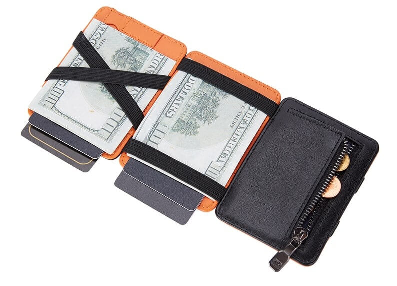 Trefoldig Rfid-Blokkeringslommebok For Menn
