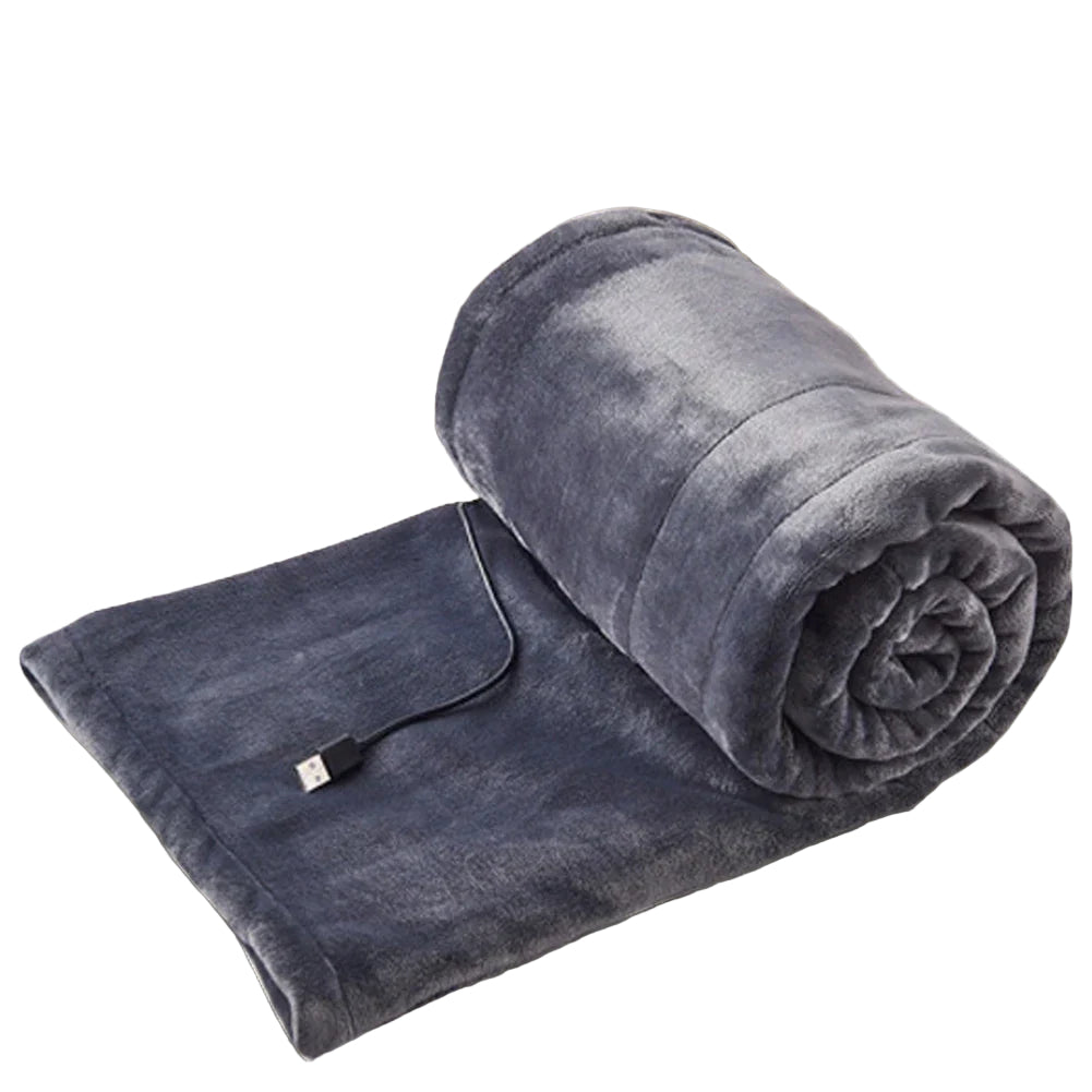 USB Oppvarmet Fleece Teppe for Hjem og Kontor 0