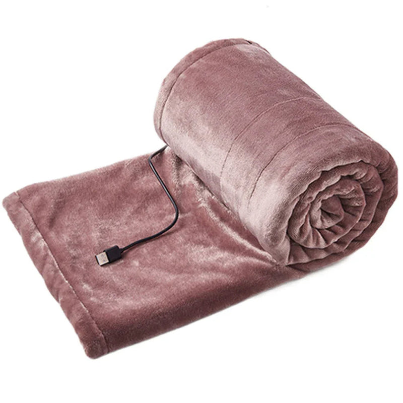 USB Oppvarmet Fleece Teppe for Hjem og Kontor 3