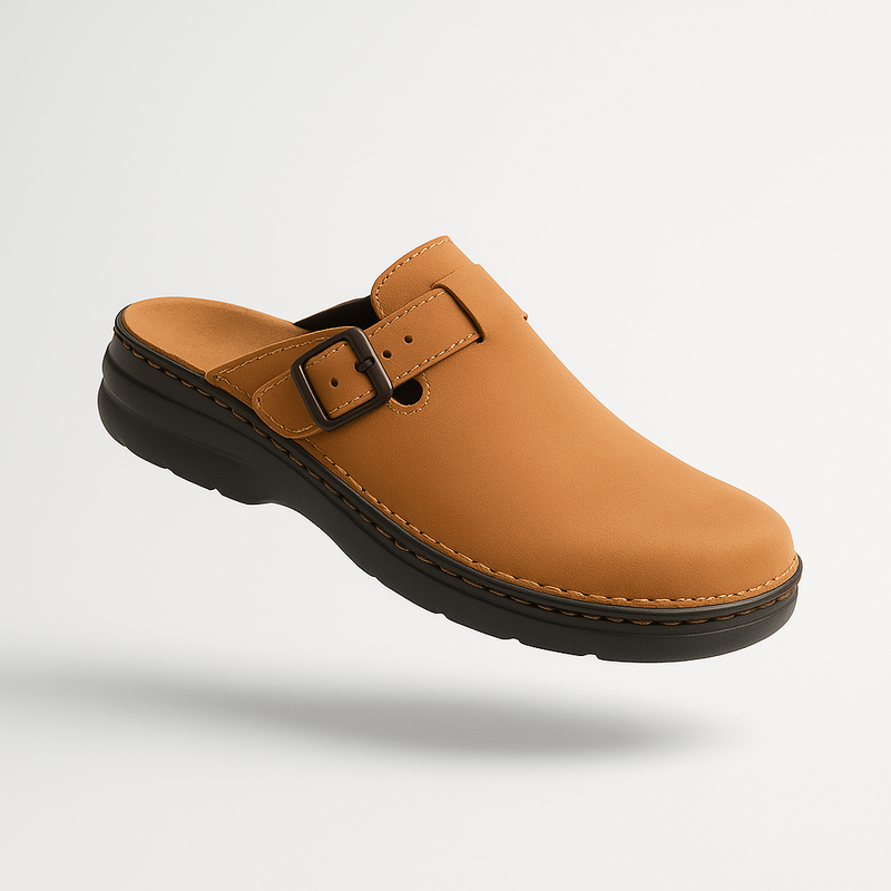 Unisex Klomper Suede Justerbar Spenne Komfortabel Design 1