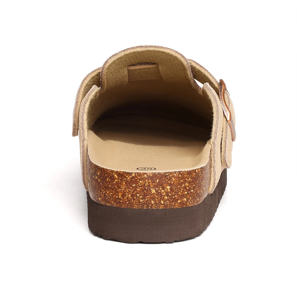 Unisex Korksåle Klokker med Justerbare Spenner 1