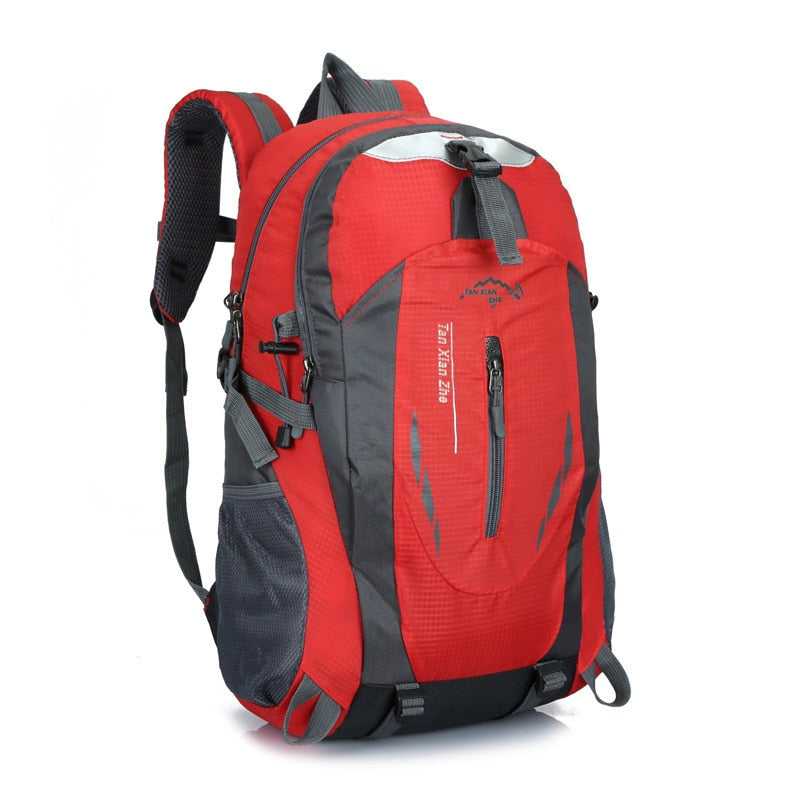 Unisex Ryggsekk Vanntett Sporty Design Med Flere Lommer 6