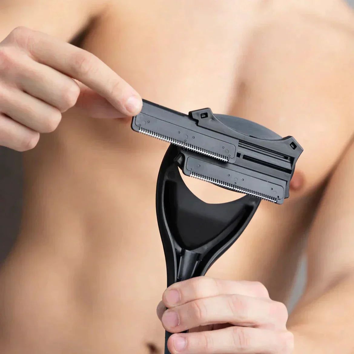 Unisex Ryggskjær med Langt Håndtak og Doble Kniver 1