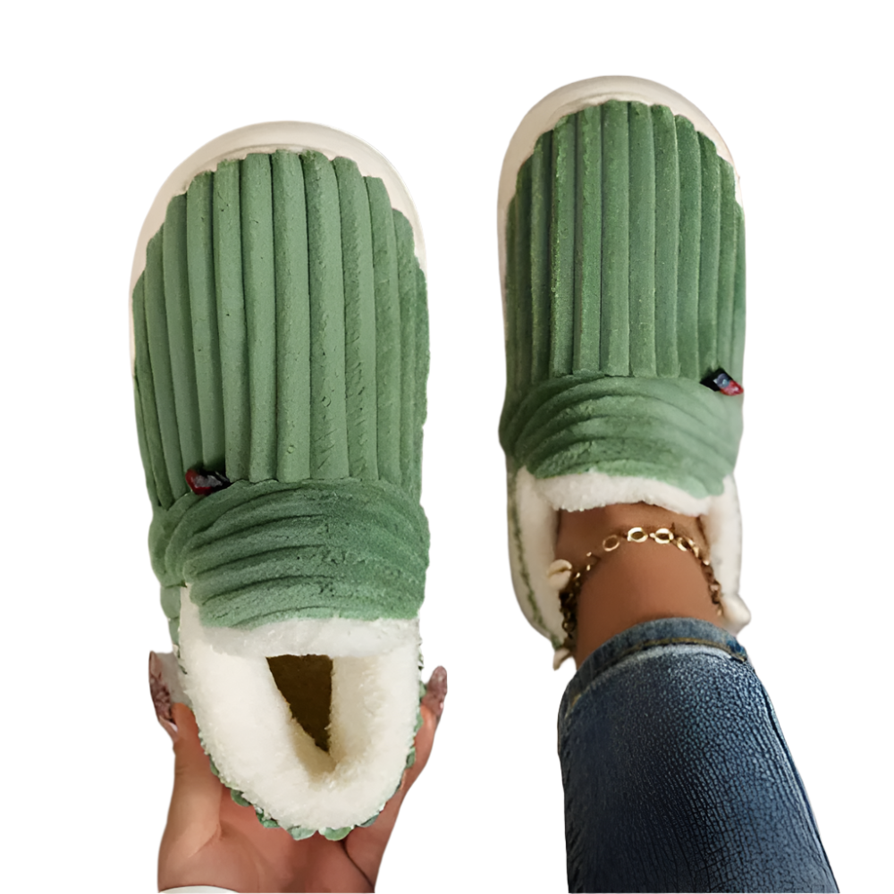 Unisex Slippers Komfortabelt Design Myk Innside 0