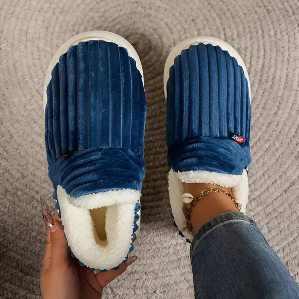 Unisex Slippers Komfortabelt Design Myk Innside 11