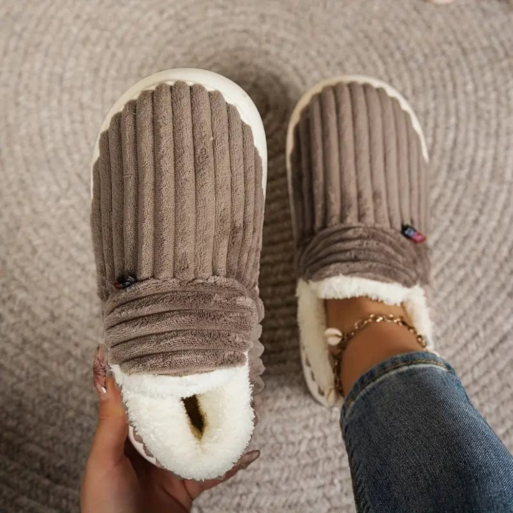 Unisex Slippers Komfortabelt Design Myk Innside 7