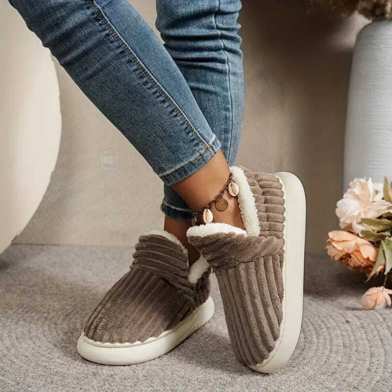 Unisex Slippers Komfortabelt Design Myk Innside 8