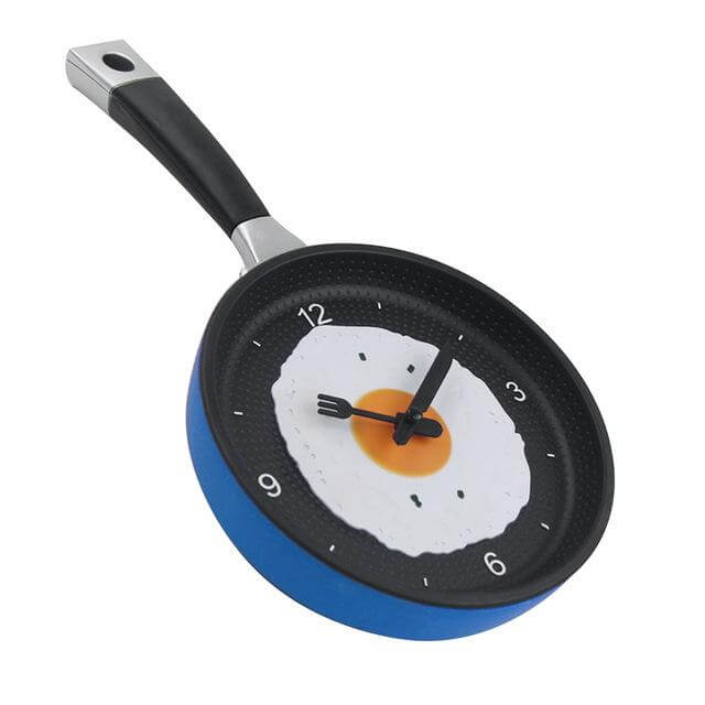 Vegghengt Klokke Stekepanne Design 7
