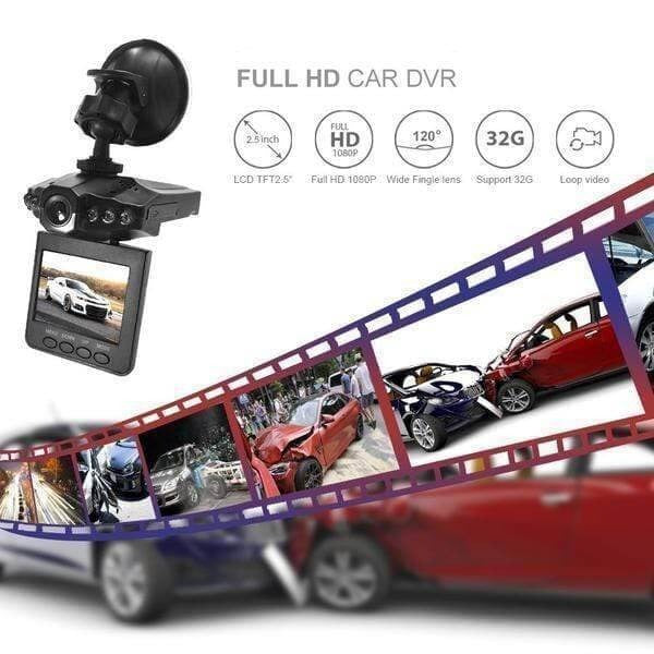 Vidvinkel Roterende Dash Cam